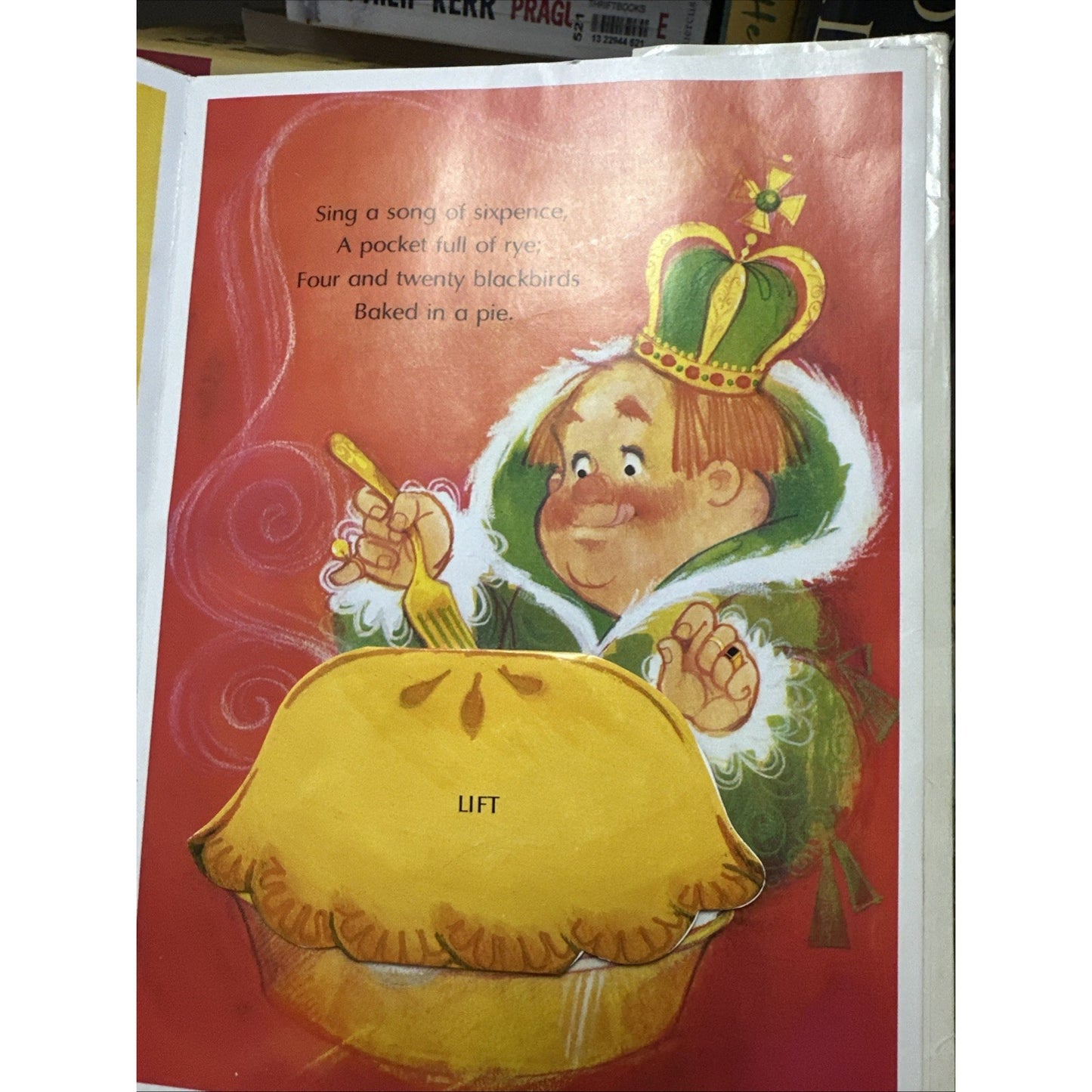 Vintage Hallmark Mother Goose Pop-Up Childrens Book Hardcover w/ Dust Jacket HTF