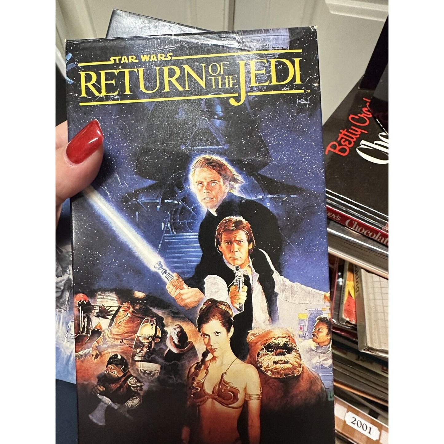 Star Wars Trilogy VHS Movies Return Of The Jedi_The Empire Strikes Back