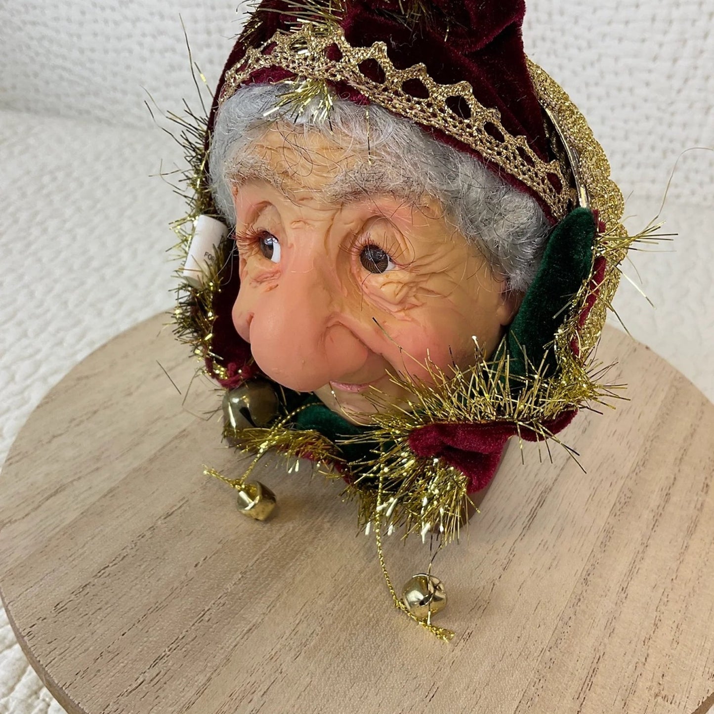 Vintage Kurt S. Adler Christmas Elder Elf’s Giggles & Snickers