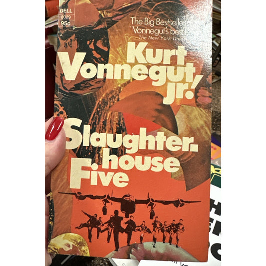Slaughter-house Five by Kurt Vonnegut, Jr. 1st Dell Printing Paperback Rare Copy