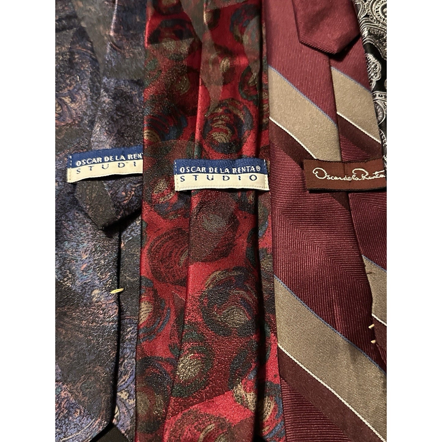 Lot of 15 Men’s High End Designer Dress Ties Brooks Brothers, Jos A Banks Dior