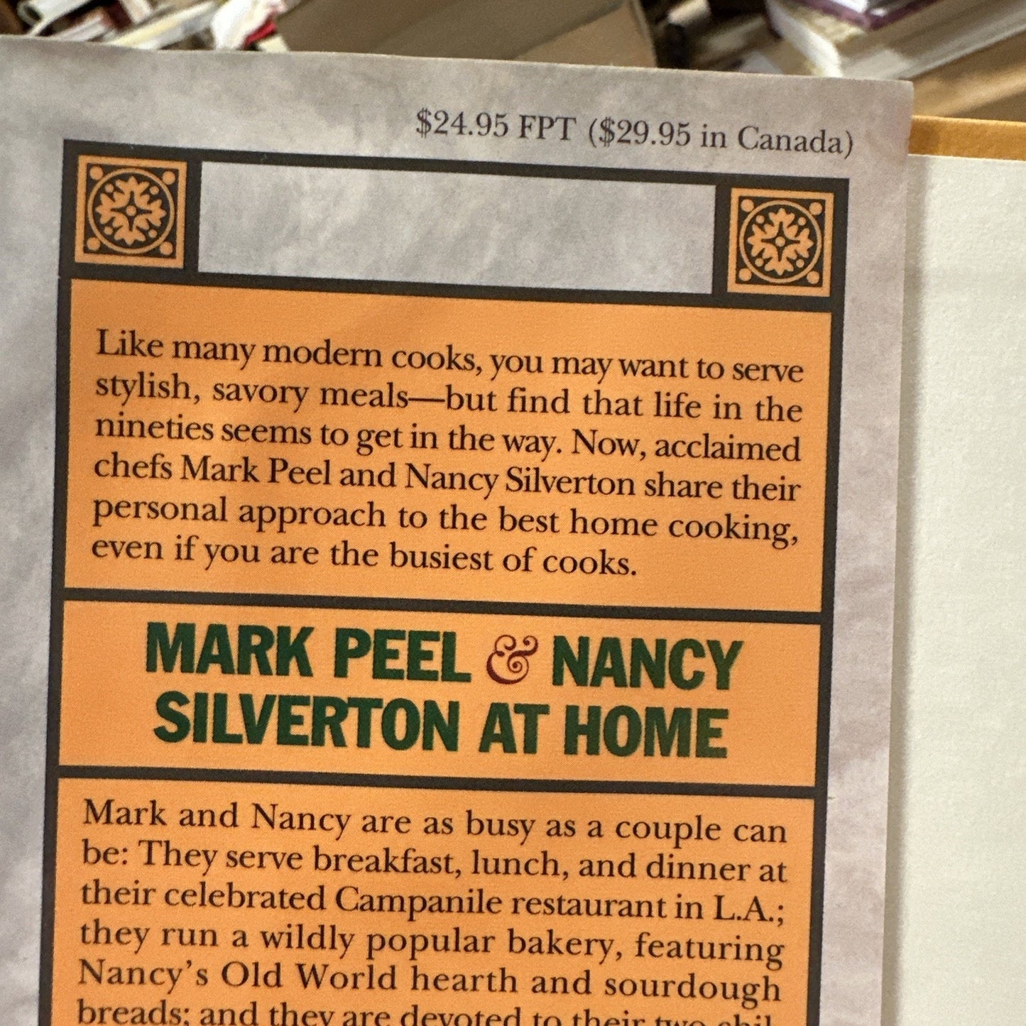 Mark Peel & Nancy Silverton at Home: Two Chefs Cook for Family & Friends by Peel