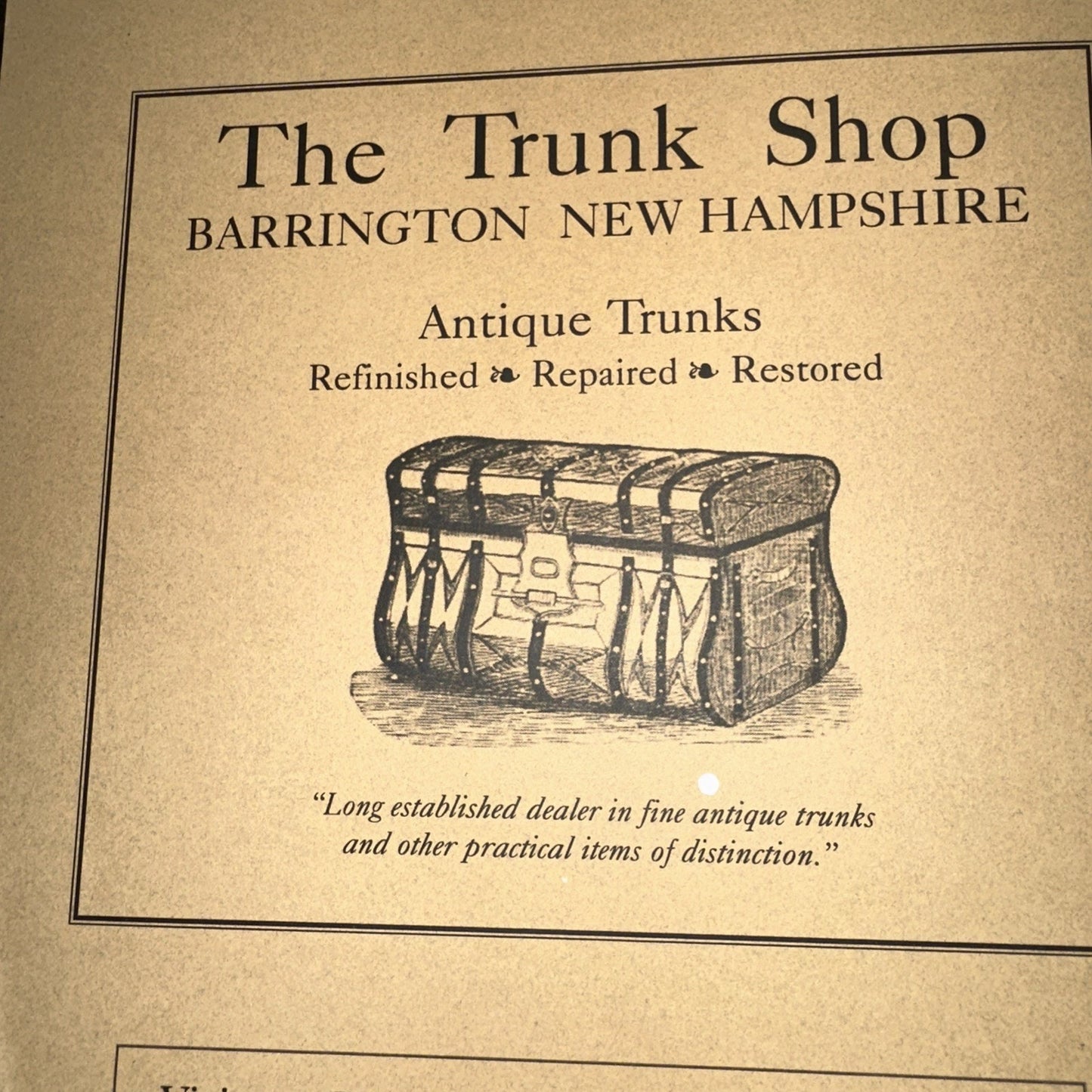 Antique Trunks, Refinish, Repair, Restore by Paul Pat Morse; Linda Edelstein