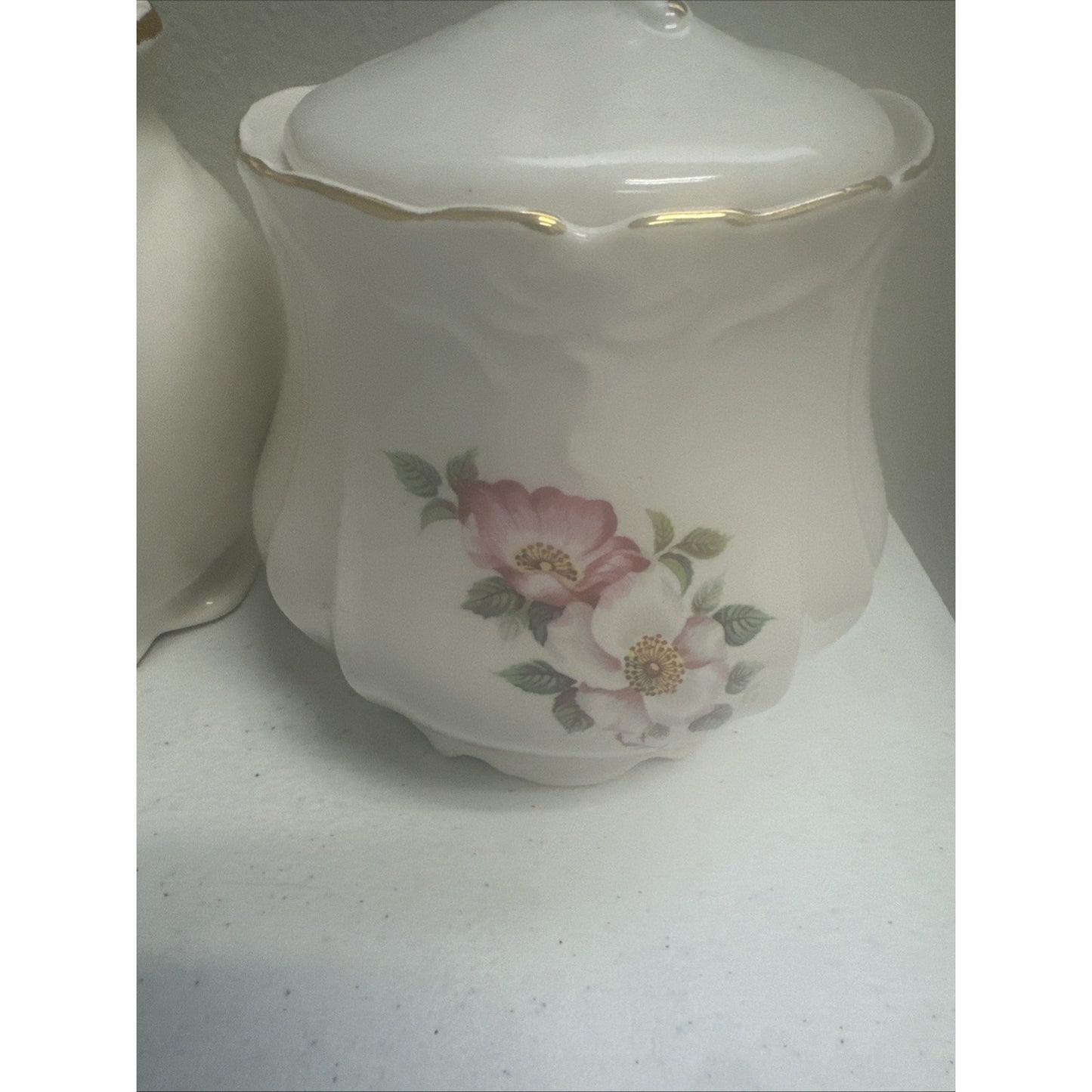Vintage The House Of Webster Wild Briar Rose Ceramics Pottery