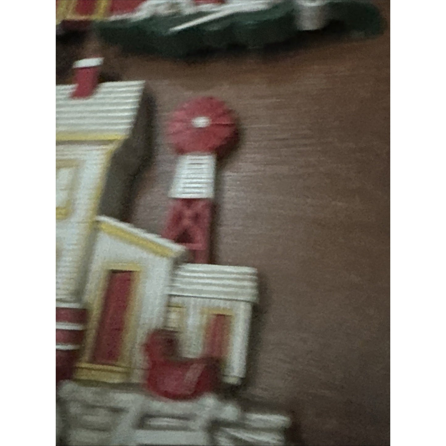 Vintage 1975 Homco Red Barn Farmhouse Wall Art Plaques Set 7369 USA