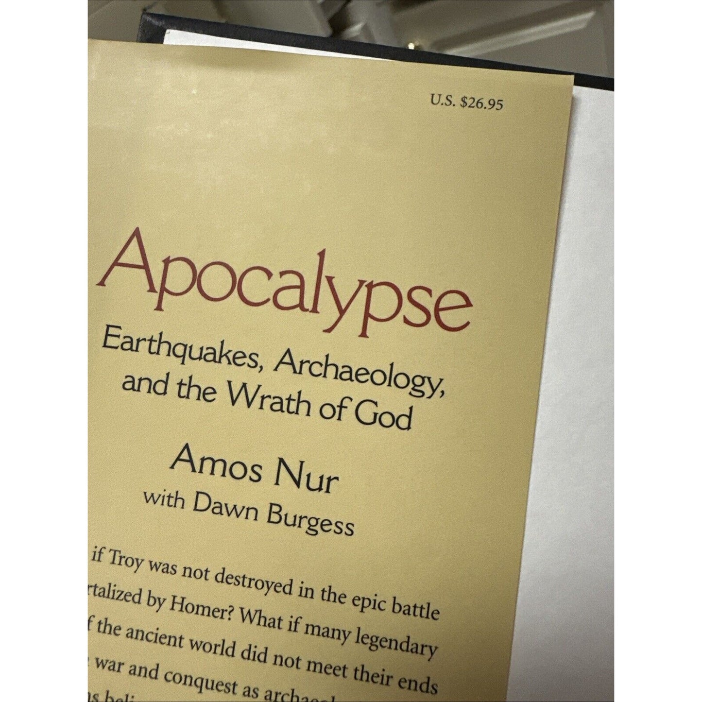 Apocalypse: Earthquakes, Archaeology, and the Wrath of God