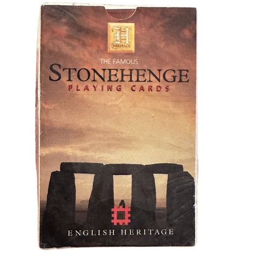 Heritage Stonehenge Playing Cards 1998 New sealed