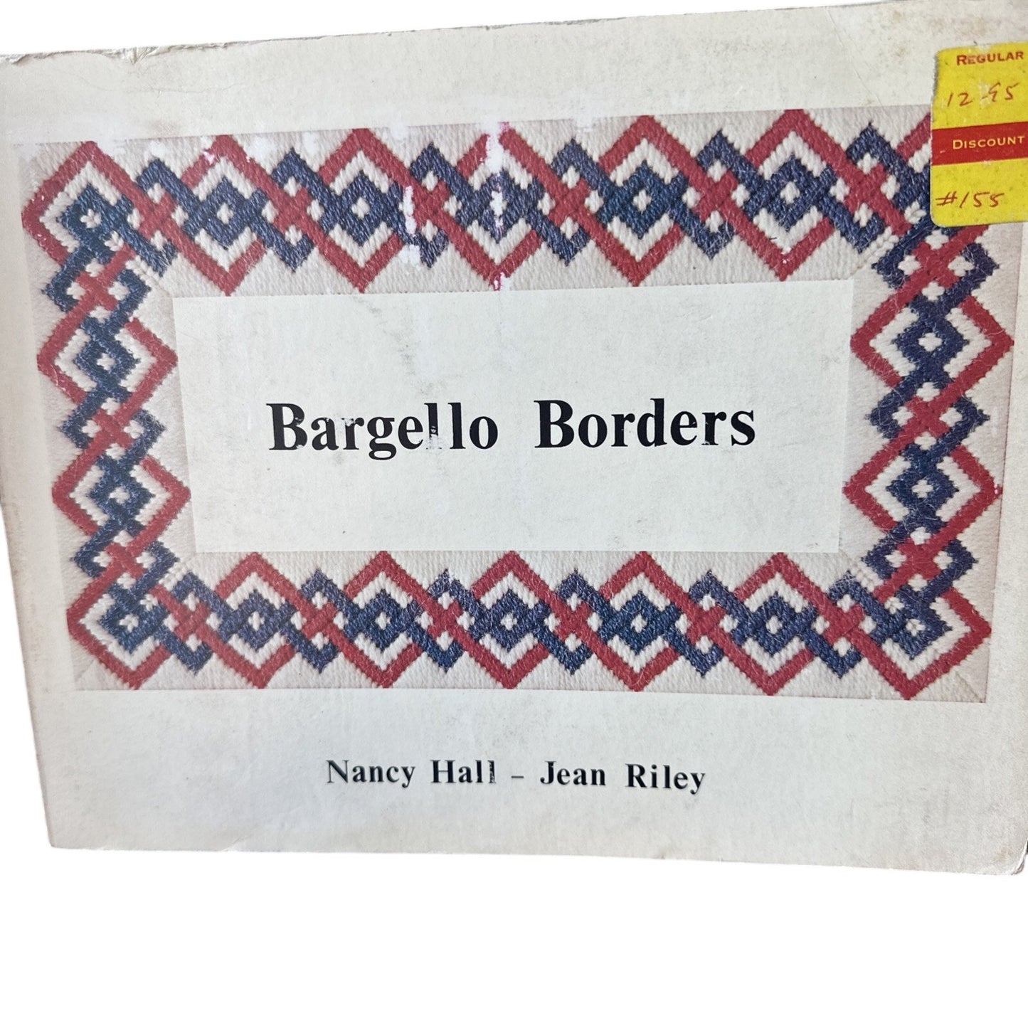 Bargello Borders Needlepoint Book – Vintage Craft Patterns & Stitch Guide 1974 Edition