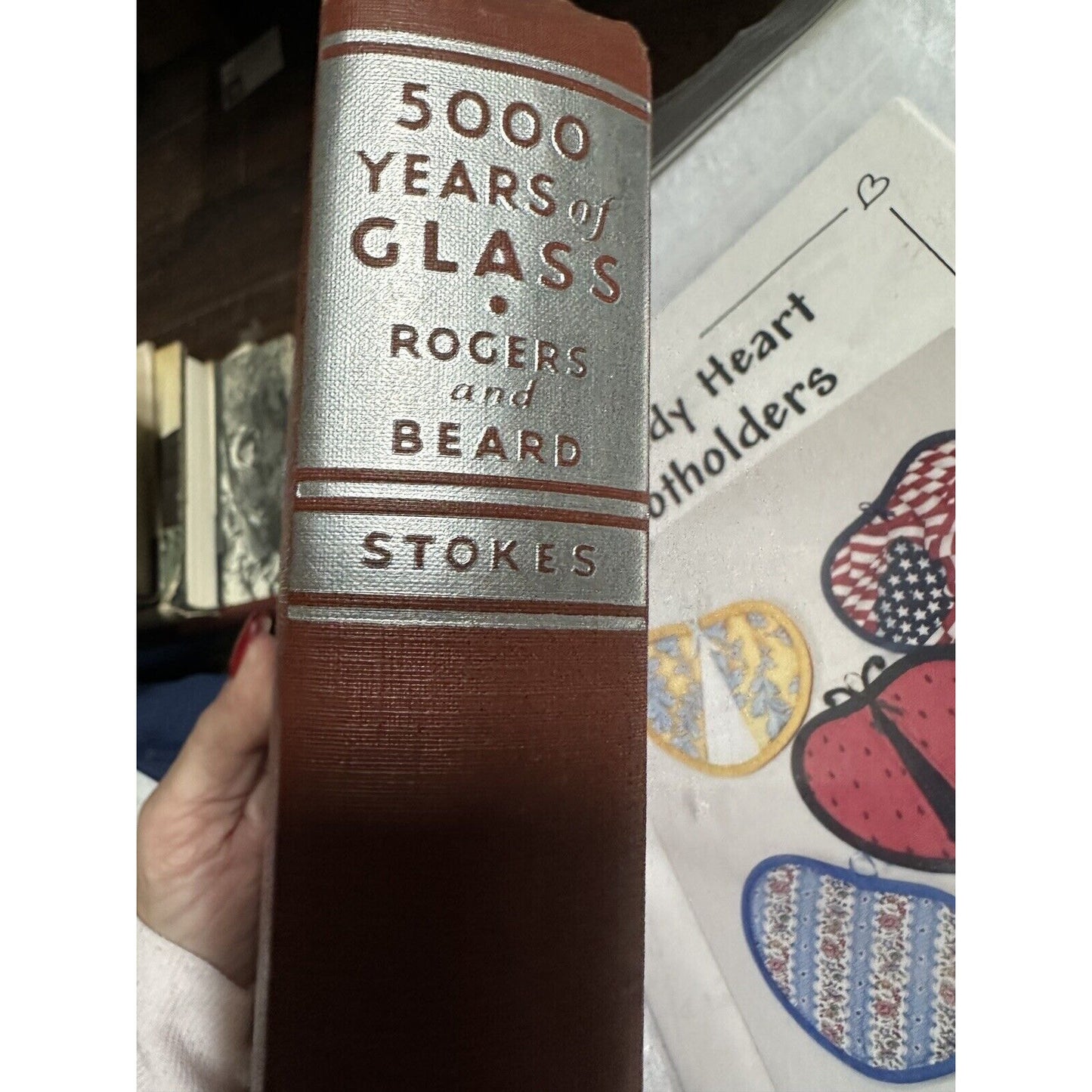 5000 years of Glass Frances Rogers Alice Beard 1937 Hardcover Book