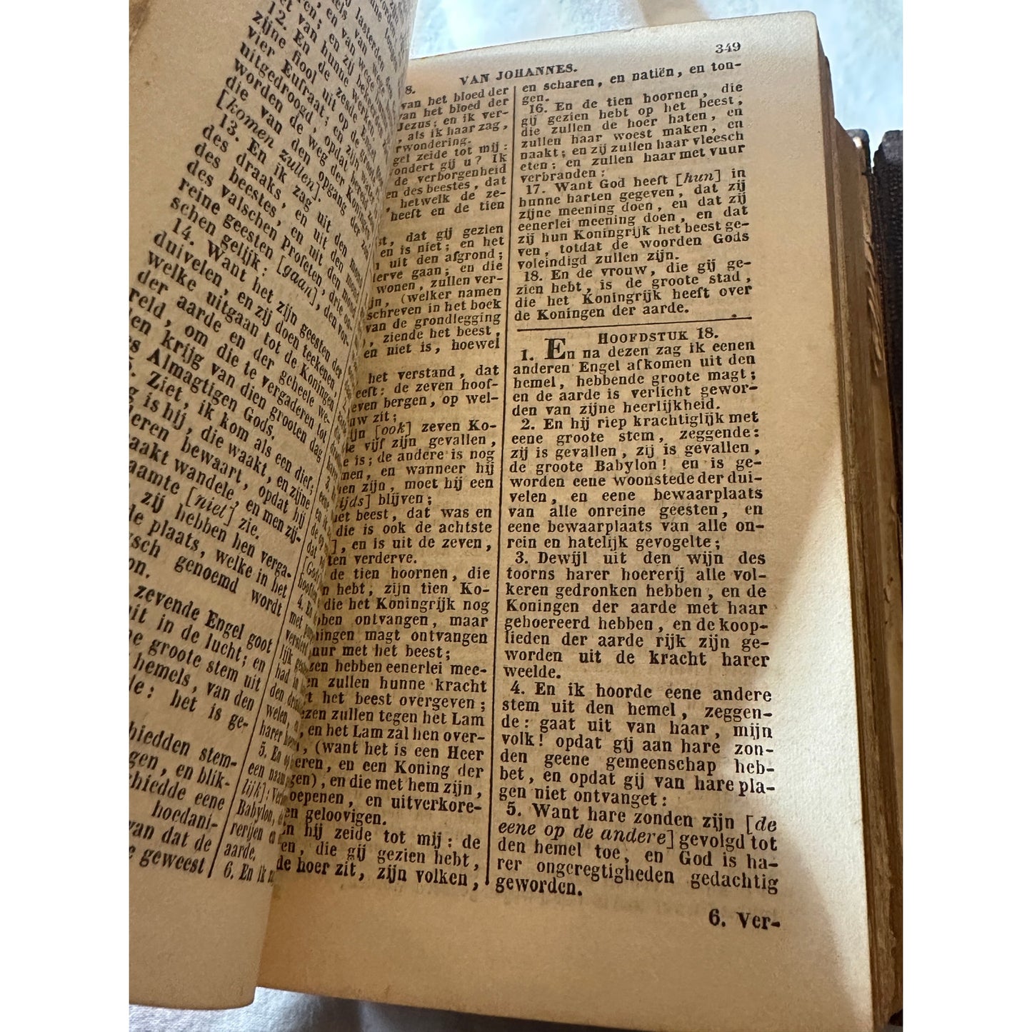 De Staten Generael Vereenighde Nederlanden 1637   Dutch antique Bible