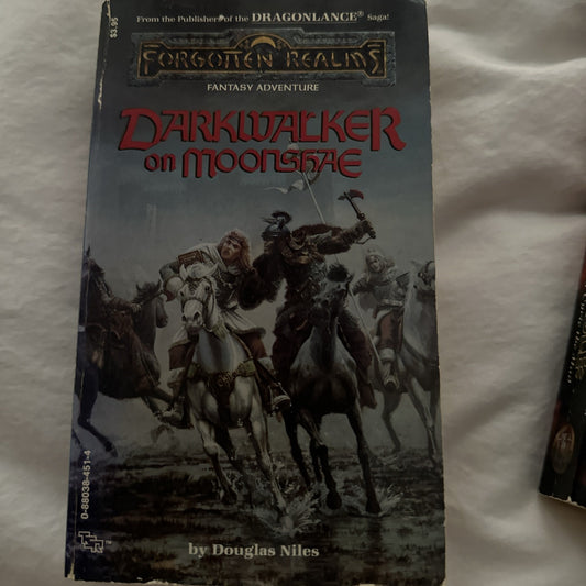 1987 Darkwalker on Moonshae Forgotten Realms by Douglas Niles Paperback