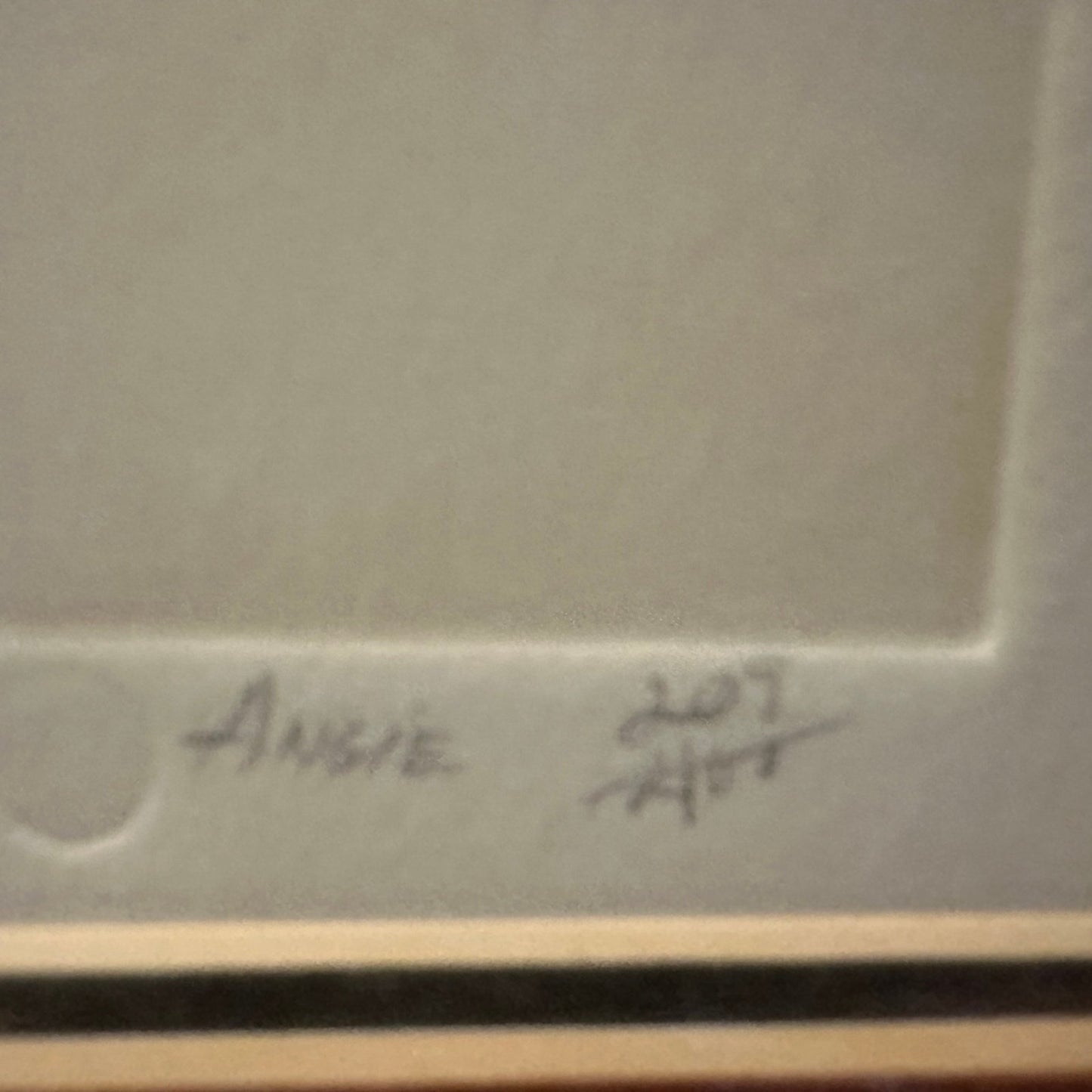 20 x 10 penguin art    we’re headed to the promised Land signed Angie 209/400