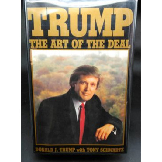 Donald Trump Art of the Deal First Edition Personally Signed by Donald Trump