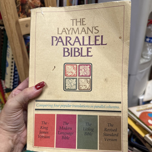 The Layman's Parallel New Testament Bible King James Version Zondervan 1980