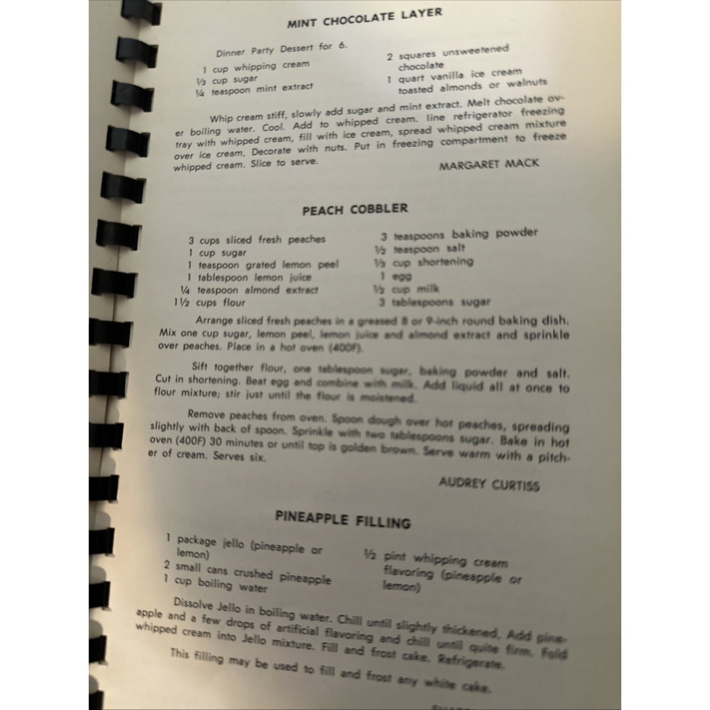 WACOM China Lake Ridgcrest CA 1969 Cookbook * Women's Auxiliary Officers Mess