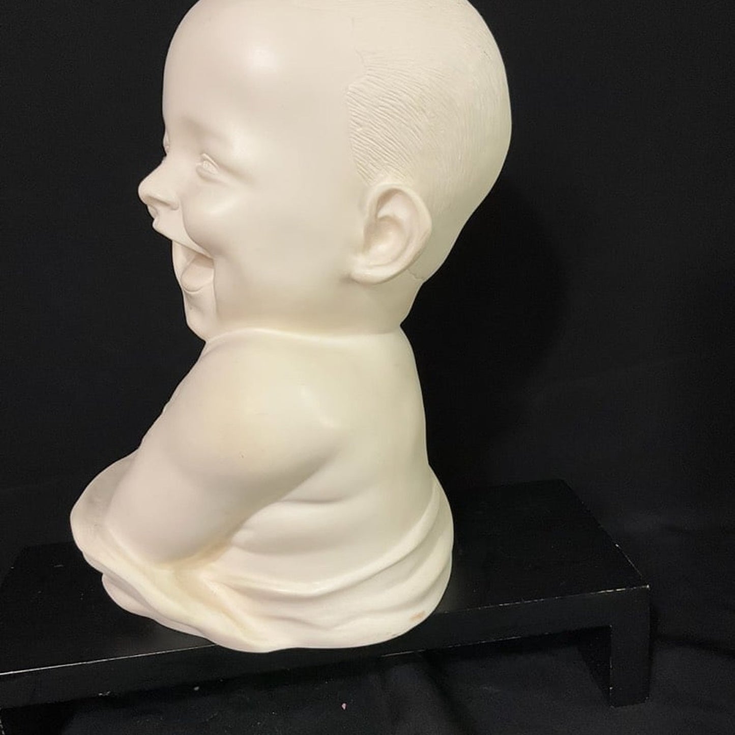 Instant Joy White Plaster Baby Bust Un Istante DI Gioia Rare ART LIMI TED To 793