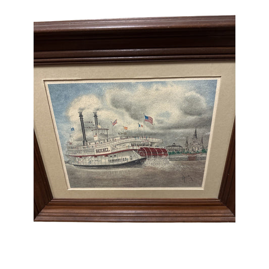 Gallery Print of Sternwheeler Steamboat NATCHEZ by Archie Boyd (Arch) |