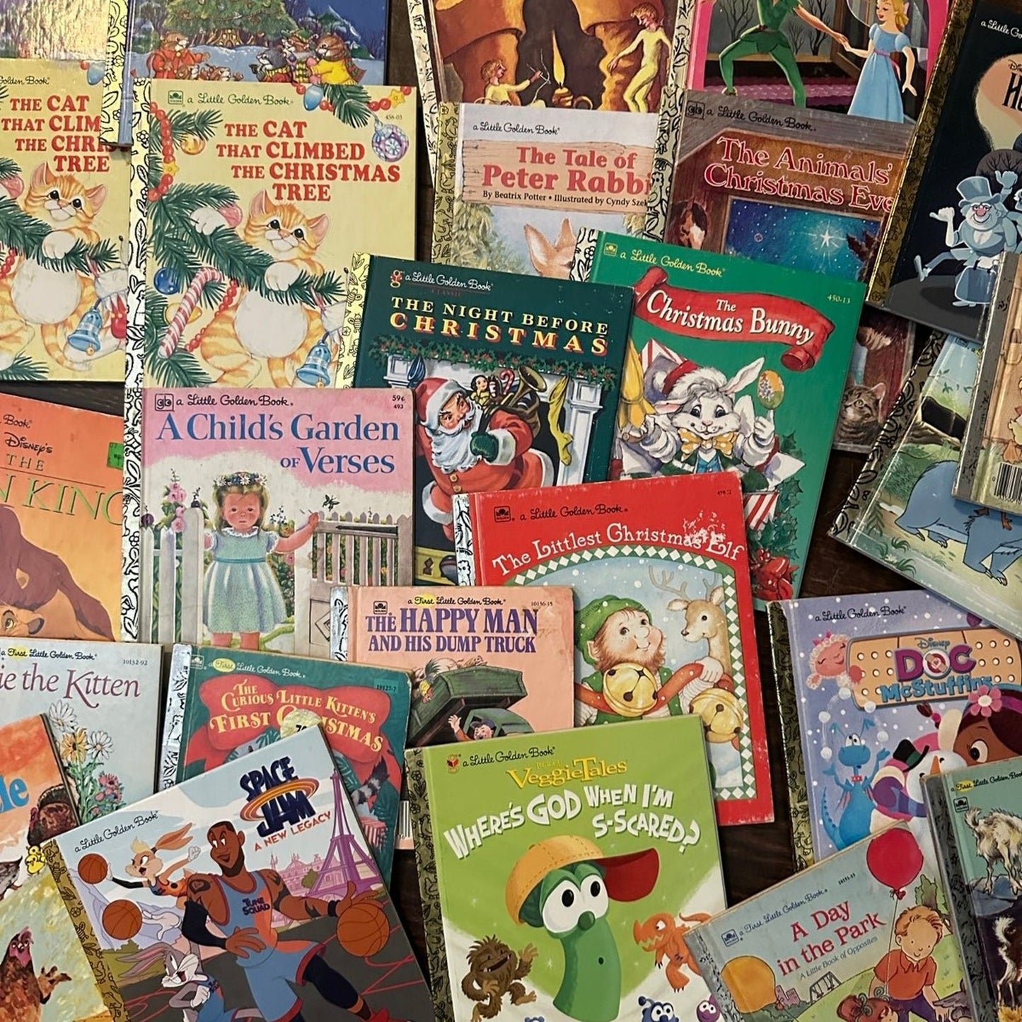 35 Random Little Golden Books