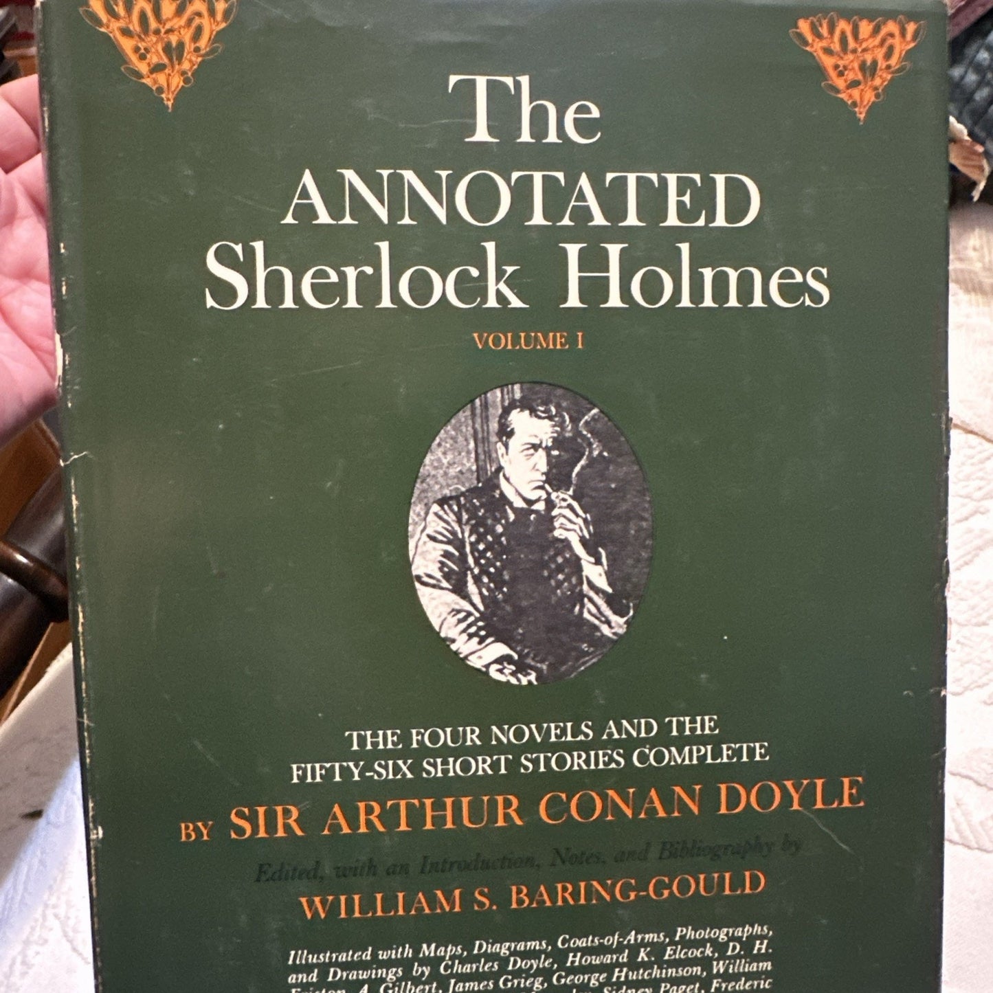 VTG 1967 2ND ED THE ANNOTATED SHERLOCK HOLMES VOL. 1/2 by SIR ARTHUR CONAN DOYLE
