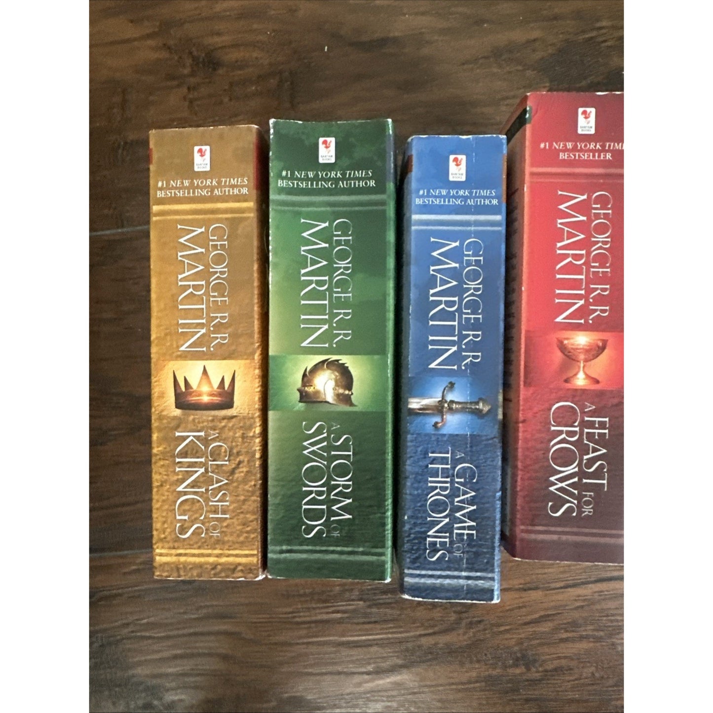 A Song of Ice and Fire 1-4: Game of Thrones, Clash of King by George R.R. Martin