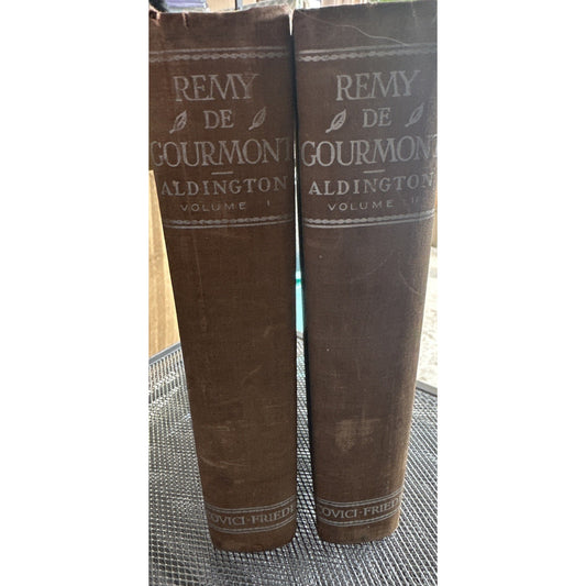 Remy de Gourmont: Selections from All His Works Richard Aldington 1929 2 Volumes