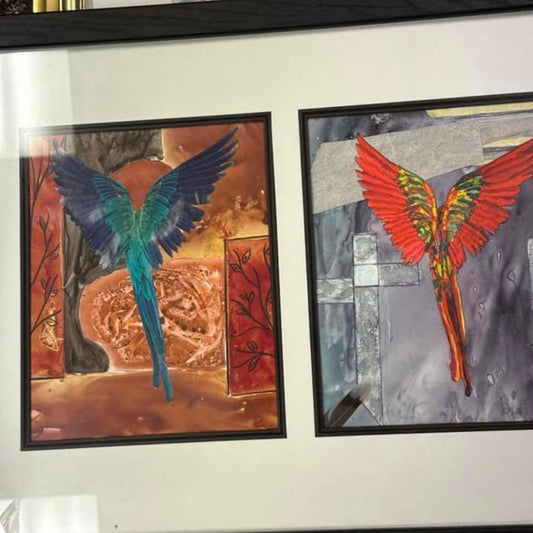 Original framed painting beautiful piece
