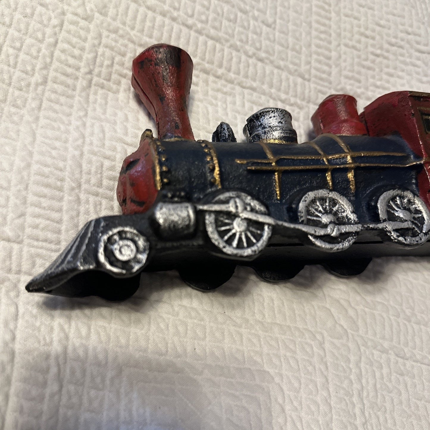 Vintage Cast Iron Locomotive Train