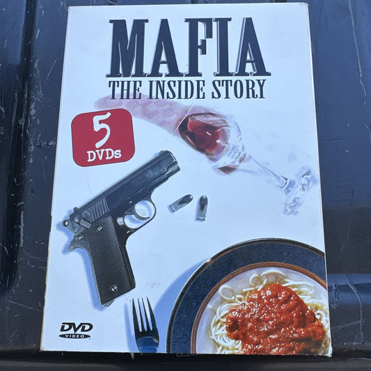 Mafia - The Inside Story (DVD, 2003, 5-Disc Set) Slipcase Organized Crime