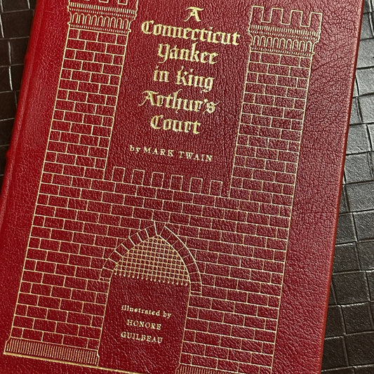 Easton Press Connecticut Yankee in King Arthurs Court by Mark Twain 1983 Leather