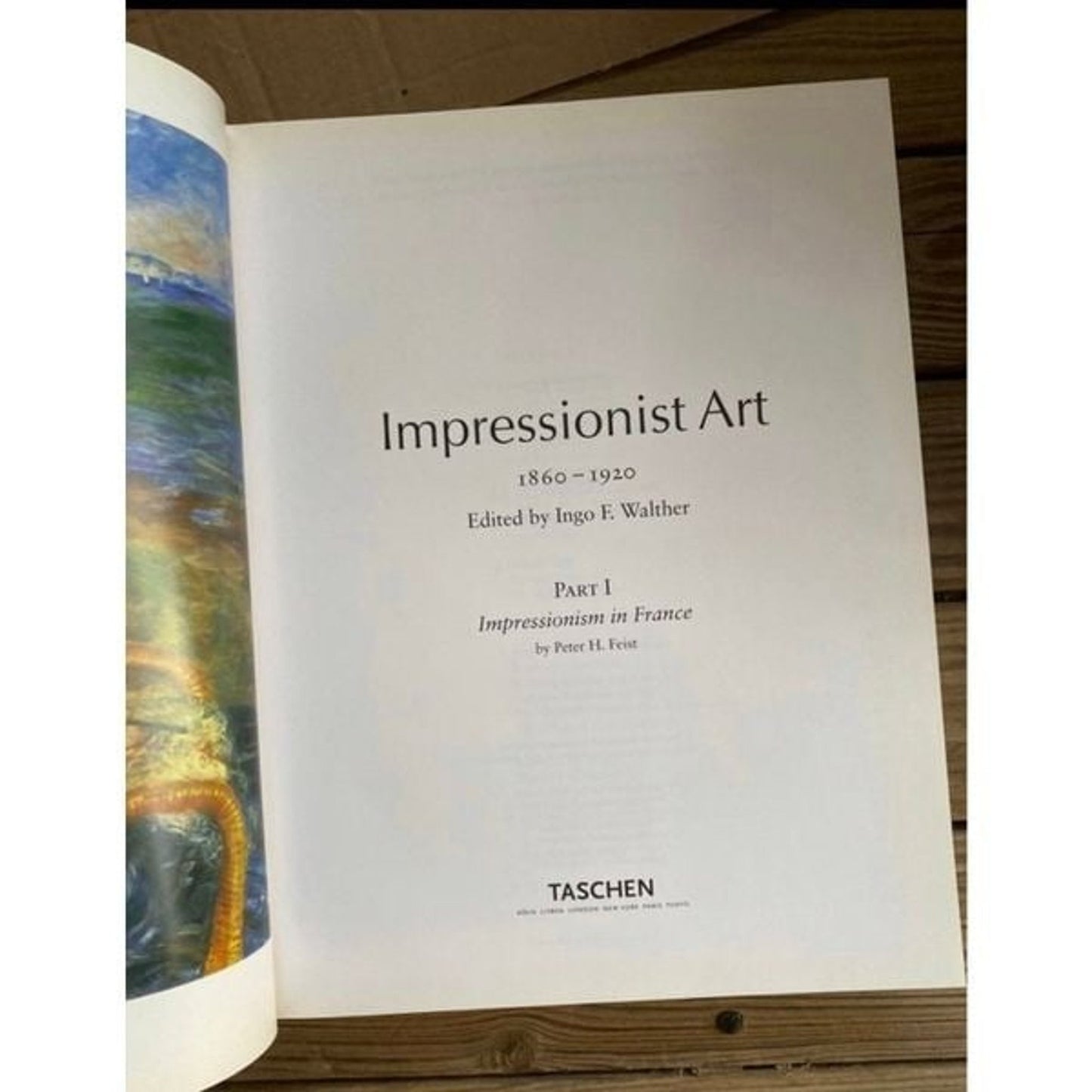Impressionism By Taschen Hardback Book Edited By Ingo F Walther