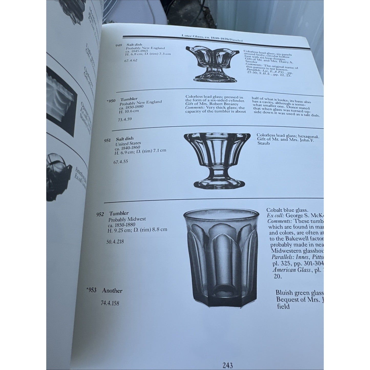 American and European Pressed Glass in the Corning Museum, Spillman