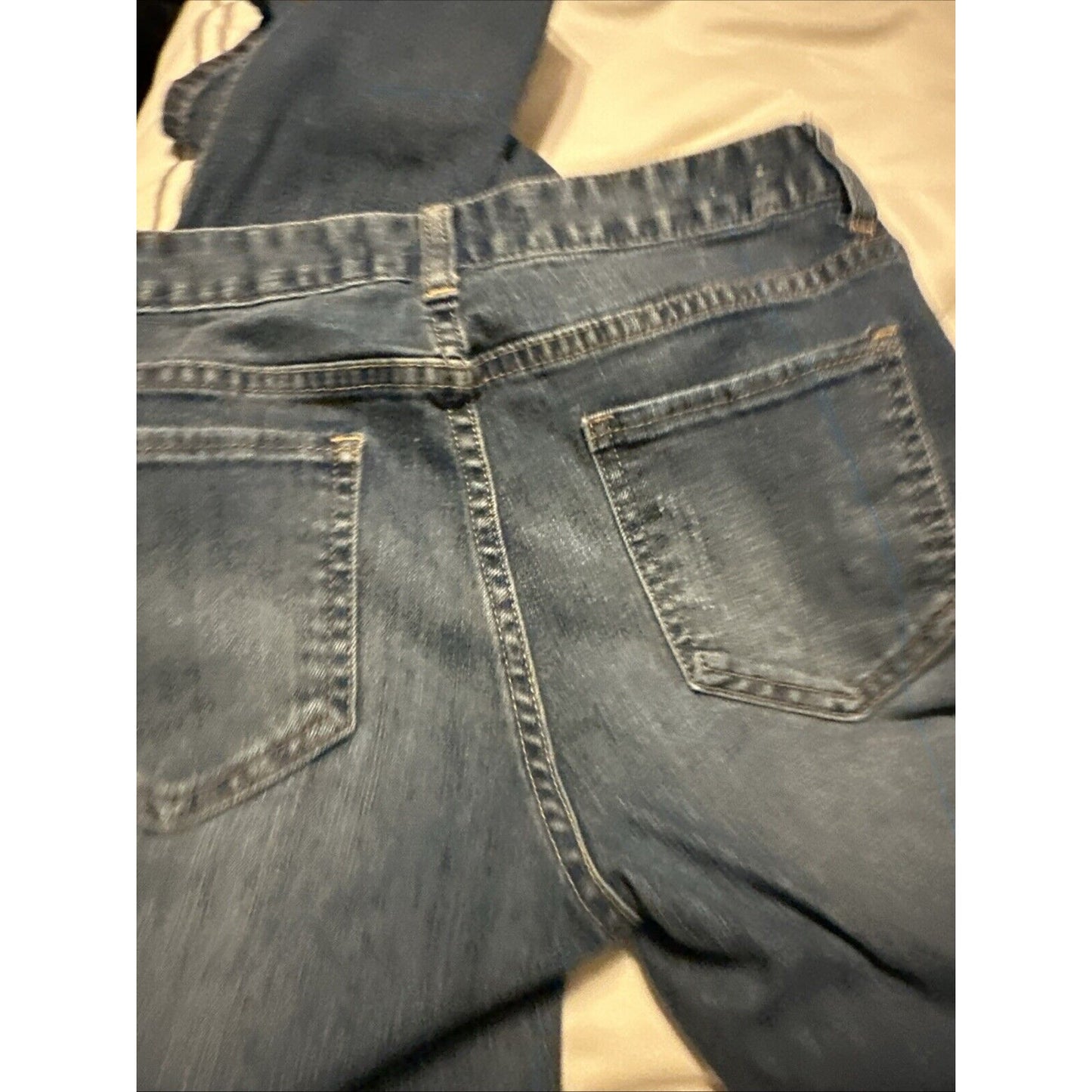 Harper Jeans Women's 28 Blue Denim Floral Stretch 5-Pockets Embroidered Skinny