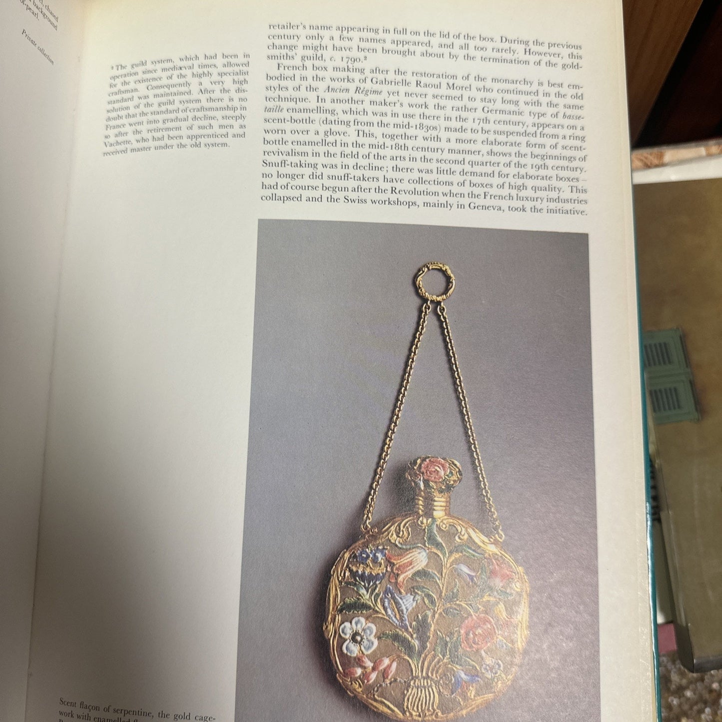 Antique Gold and Enamelware In Color 1971 by Howard Ricketts Book