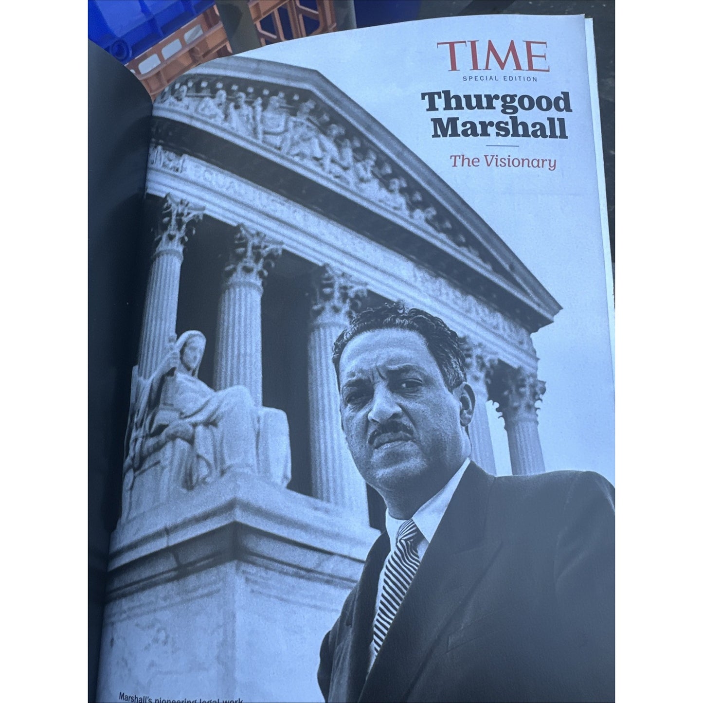 Time Magazine Thurgood Marshall Special EditionBack Issue Jan 2018 History