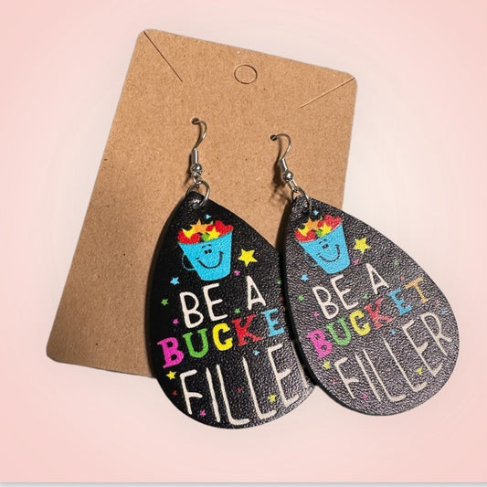 Bucket Filler Dangle earrings