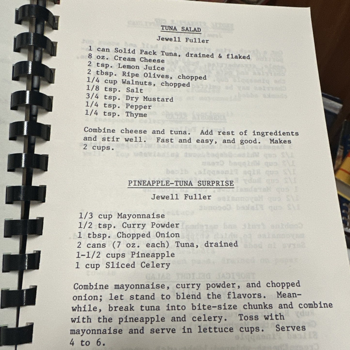 1988 Paintable Edibles Art League of Baytown Texas - Create a Cookbook