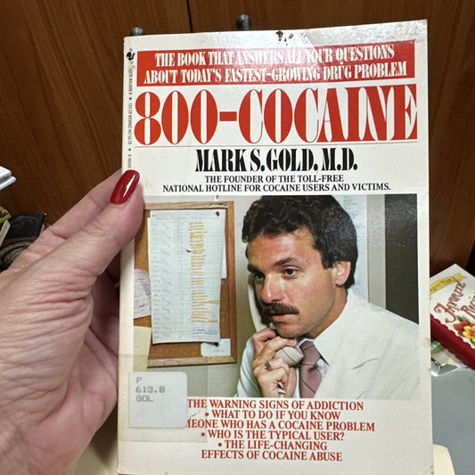 800-Cocaine Paperback Mark S. Gold