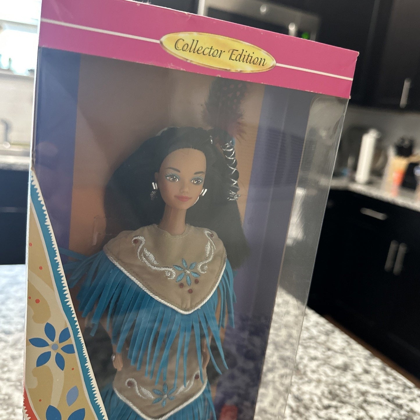 1996 Dolls Of The World Second Edition NATIVE AMERICAN Barbie NRFB