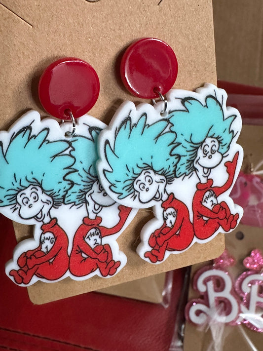 Dr Seuss Thing 1 & 2