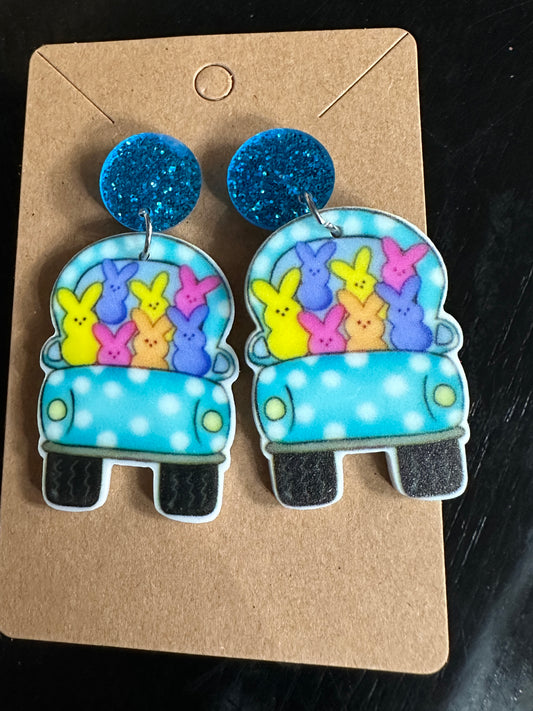 Easter Peep Earrings
