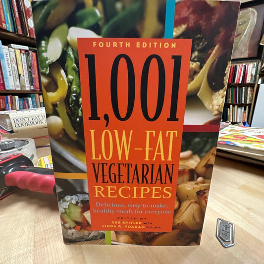 1,001 Low-Fat Vegetarian Recipes Cookbook
