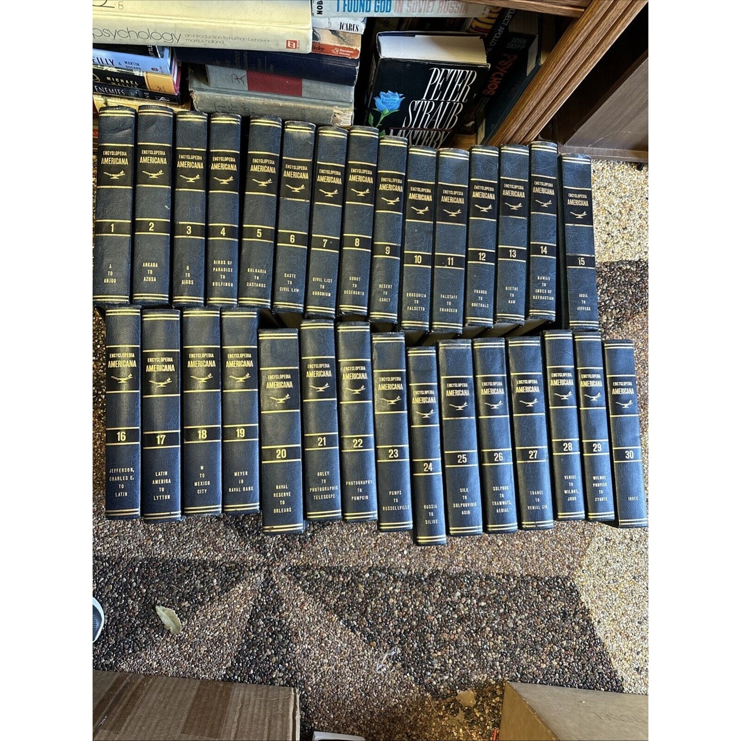 encyclopedia Americana set 1970 Vol. 1-30
