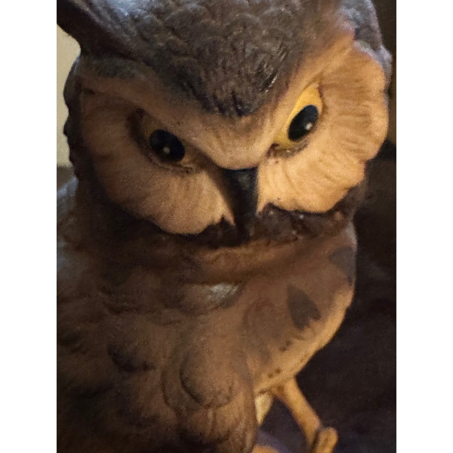 Lefton China Hand Painted Owl 801