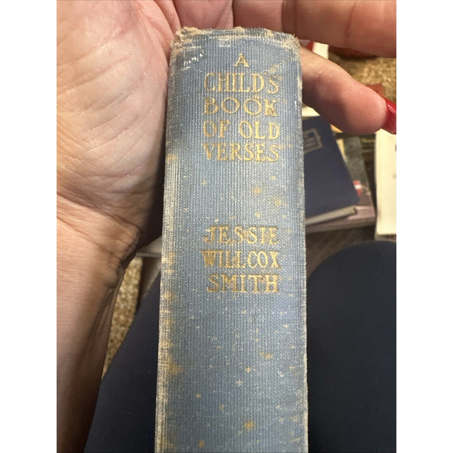 A Child's Book Of Old Verses - Jessie Wilcox Smith (1935, Hardcover)