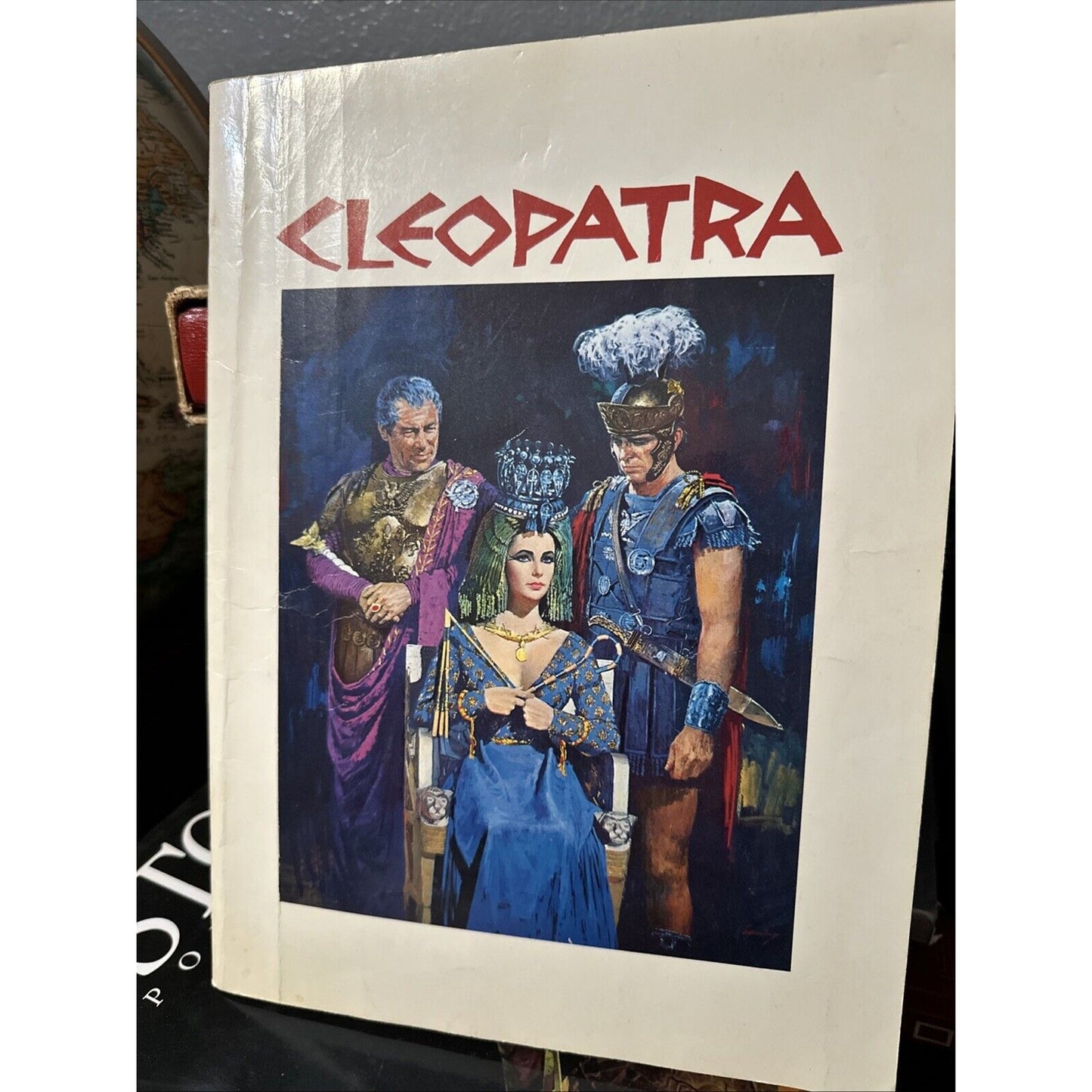 Cleopatra Movie Book Booklet Burton Harrison Fox 1963