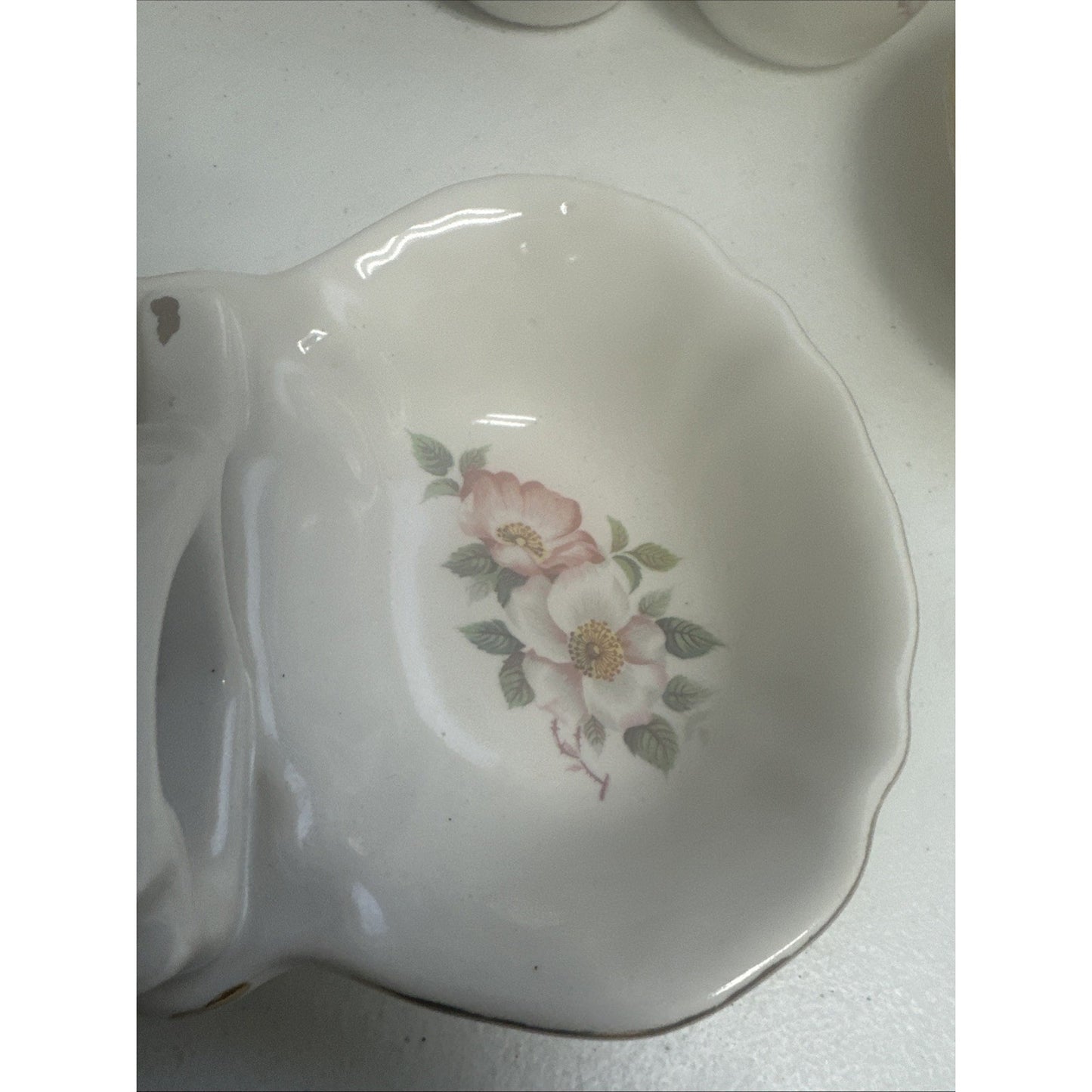 Vintage The House Of Webster Wild Briar Rose Ceramics Pottery