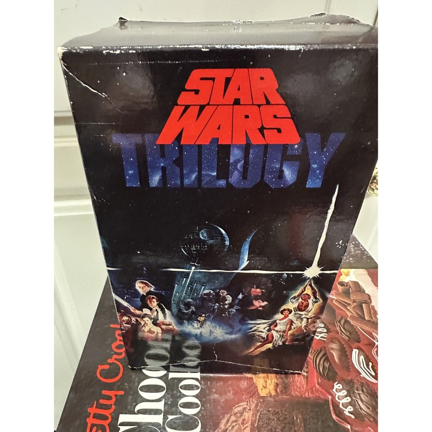 Star Wars Trilogy VHS Movies Return Of The Jedi_The Empire Strikes Back