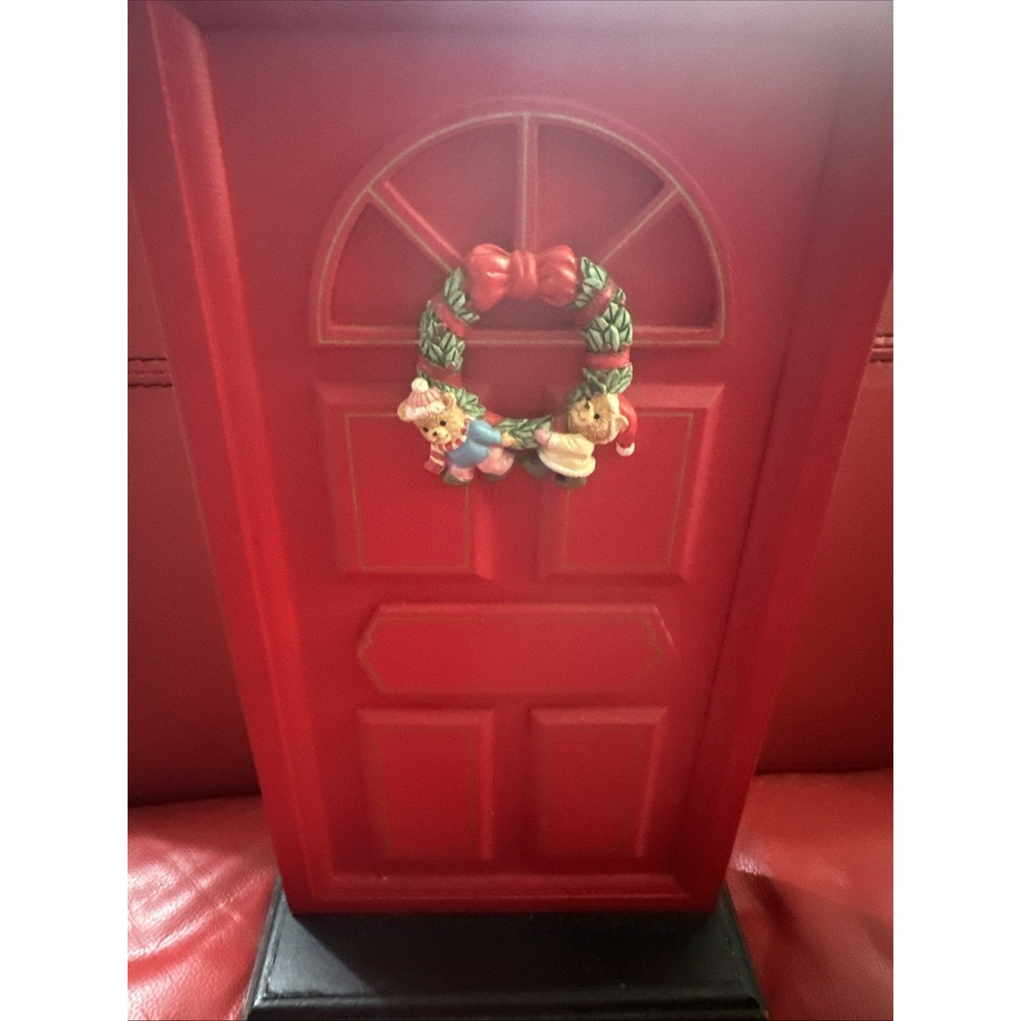 Vintage House of Lloyd Christmas Around The World Holiday Red Door Photo Album