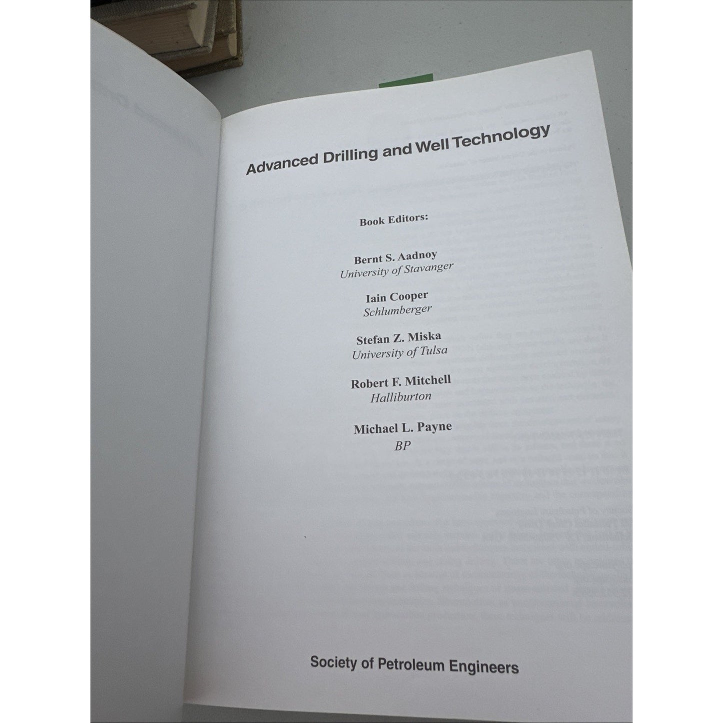 Advanced Drilling and Well Technology
