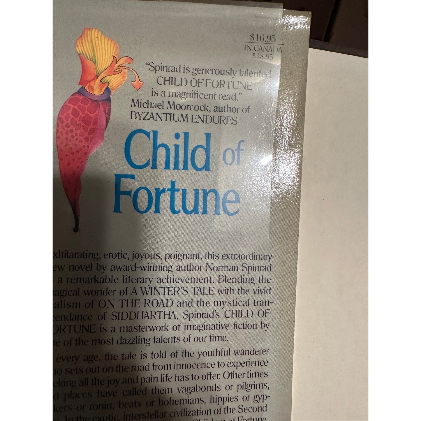 A Child of Fortune by Norman Spinrad hc/dj 1st Edition/1st Printing